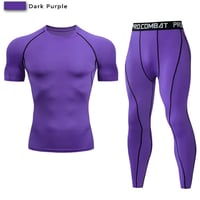 Image 8 of Men's Compression Sports Suit
