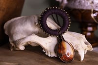 Image 4 of Brown hemp carnelian necklace