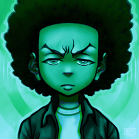 Image 6 of Really bruh? Huey Freeman | Print