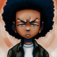 Image 3 of Really bruh? Huey Freeman | Print
