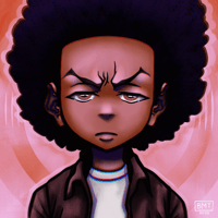Image 5 of Really bruh? Huey Freeman | Print