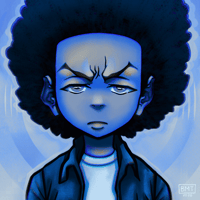 Image 4 of Really bruh? Huey Freeman | Print