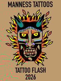 Image 1 of (DIGITAL) TATTOO FLASH 2026 BOOK