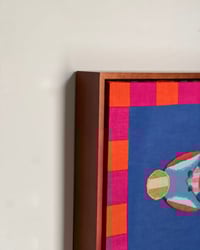 Image 2 of Embroidered Birdie no. 3 by Eliana Bernard - Original Artwork