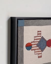 Image 2 of Embroidered Birdie no. 4 by Eliana Bernard - Original Artwork