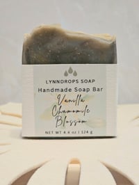 Image 1 of Vanilla Chamomile Handmade Soap Bar