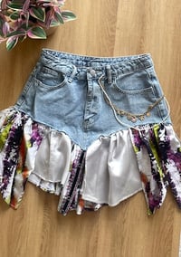 Image 1 of Upcycled Skirt