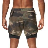 Image 6 of Camo Running Shorts