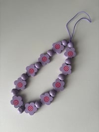 Image 4 of Wooden flower charms