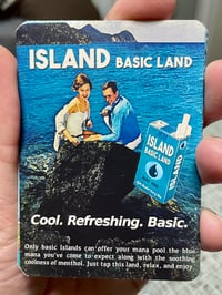 Image 4 of Vintage Cigarette Ad MTG basic lands