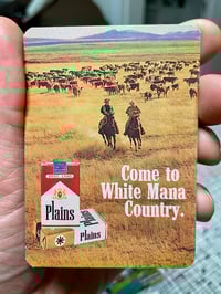 Image 2 of Vintage Cigarette Ad MTG basic lands