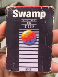 Image 3 of VHS Tape MTG basic lands