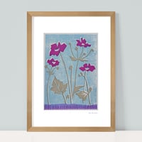 Image 3 of Ruby and Lilac Anemones