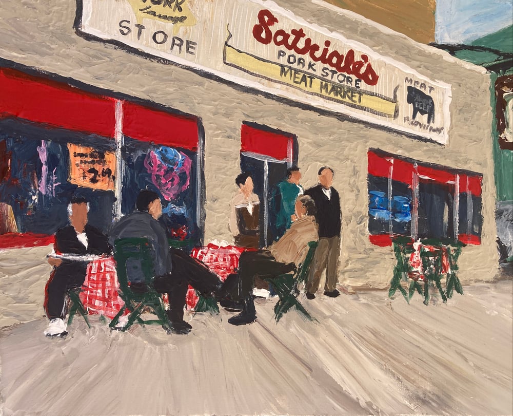 Image of Satriales with Paulie 