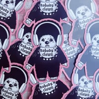 Nobody’s Clown sticker
