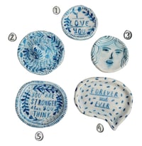 Image 5 of Hand-Painted Mini Dishes / Small Decorated Keepsakes