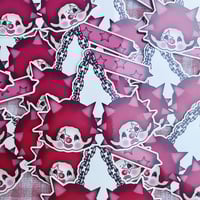 Cherry Flail sticker