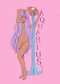 Aquarius Print (5x7'')
