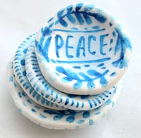 Image 2 of One of a Kind Tiny Dishes / Small Decorated Keepsakes
