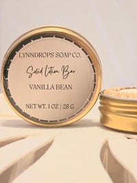 Image 1 of Vanilla Bean Solid Lotion Bar