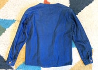 Image 6 of Japan Blue jeans Momotaro indigo dyed sashiko jacket, size L (fits M)