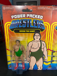 Image 3 of IN STOCK VARIANT SET Macho Man Randy Savage O & Andre the Giant G Power  Packed Wrestlers FC Toys