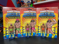 Image 3 of MEGA MACHO BUNDLE MACHO MAN RANDY SAVAGE POWER PACKED WRESTLERS SERIES FIGURES FC TOYS (3.75" SCALE)