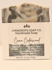 Image 1 of Camo Cedarwood Handmade soap bar
