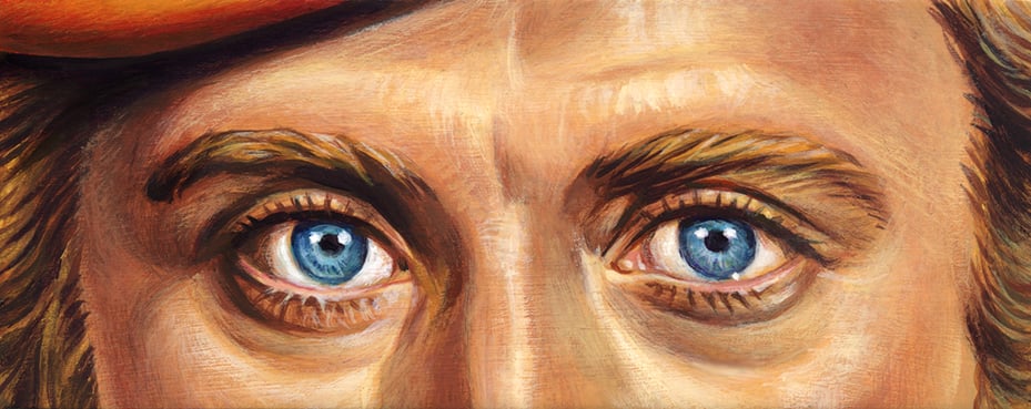 "Golden Ticket" - 9" x 5"  printers proof gicleé