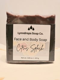 Image 1 of Citrus Splash Face and Body Soap Bar.