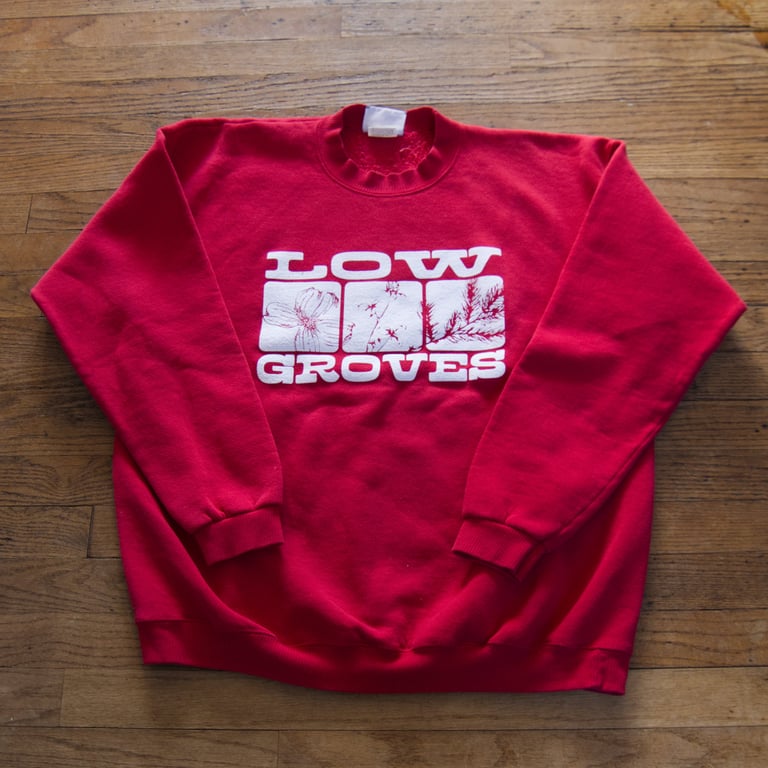 Vintage Red Crewneck Sweatshirt XL