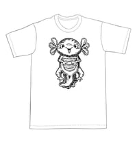 Image 1 of Happy Axolotl T-shirt  (B2) 