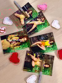 Image 1 of Signed Janine Melnitz 4x6s glossy photo bundle