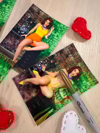 Image 2 of Signed Janine Melnitz 4x6s glossy photo bundle