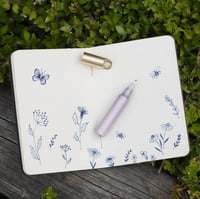 Image 2 of Tom's Studio Field Mouse - Lilac (With Brass Lid)