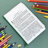 Image 2 of Anne of Green Gables, L. M. Montgomery Book Page Pencil Case 