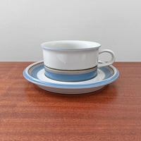 Image 1 of Arabia Finland Uhtua Tea Cup with Saucer