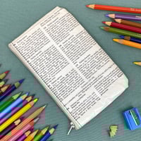 Image 2 of Mushrooms, Mycology Book Page Pencil Case