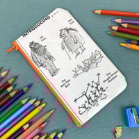 Image 1 of The Twits: The Roly-Poly Bird, Roald Dahl, Book Page Pencil Case