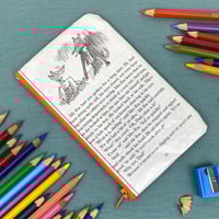 Image 2 of Fantastic Mr Fox, Roald Dahl Book Page Pencil Case