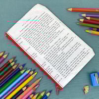 Image 2 of Macbeth, Shakespeare Book Page Pencil Case