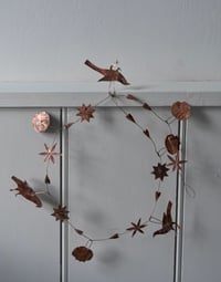 Image 1 of Birds and shells garland