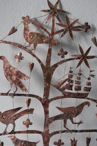 Image 2 of Folk tree with birds and galleon
