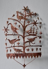 Image 4 of Folk tree with birds and galleon