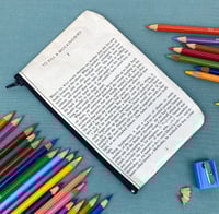 Image 1 of To Kill a Mockingbird, Harper Lee Book Page Pencil Case (small)