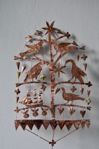 Image 4 of Folk tree with birds, galleon and fruit
