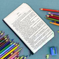 Image 2 of Agatha Christie, Hercule Poirot, Appointment with Death Book Page Pencil Case 