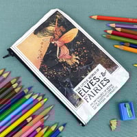 Image 1 of The Little World of Elves and Fairies, Ida Rentoul Outhwaite Book Page Pencil Case