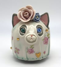 Image 1 of Floral Ghost Cat