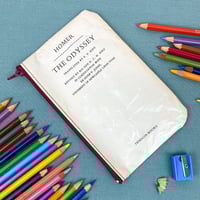Image 1 of Homer: The Odyssey Book Page Pencil Case